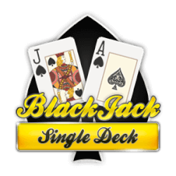 single deck blackjack